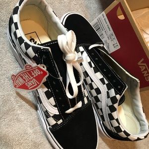 Vans Oldskool Platform checkerboard sneakers